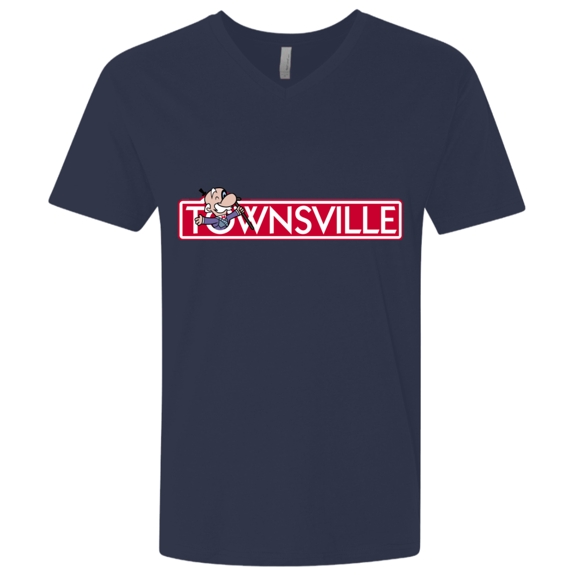 T-Shirts Midnight Navy / X-Small Townsville Men's Premium V-Neck