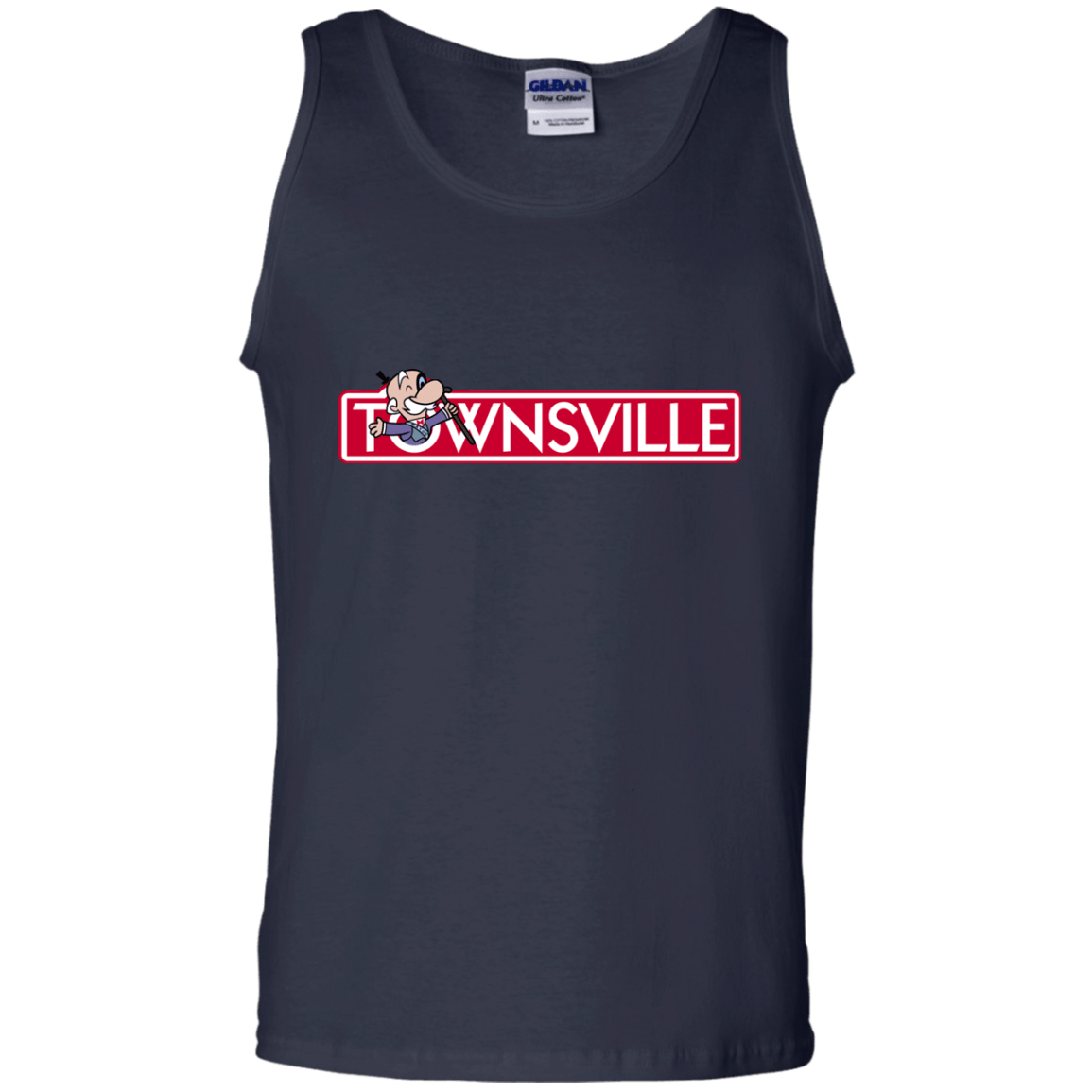 T-Shirts Navy / S Townsville Men's Tank Top
