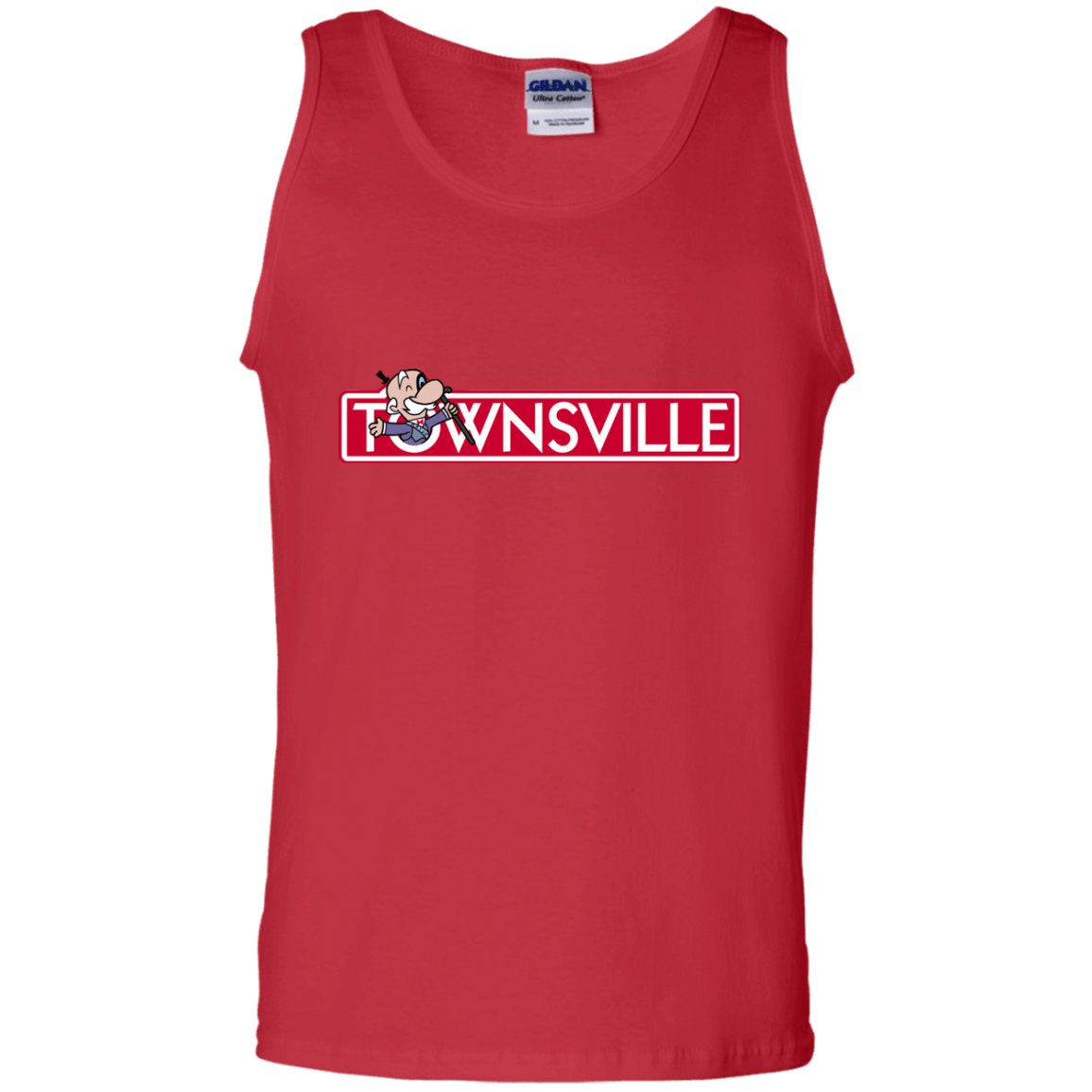 T-Shirts Red / S Townsville Men's Tank Top