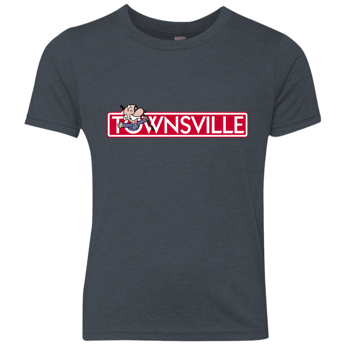 T-Shirts Vintage Navy / YXS Townsville Youth Triblend T-Shirt