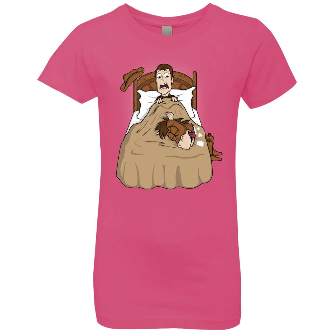 T-Shirts Hot Pink / YXS TOY PADRINO Girls Premium T-Shirt