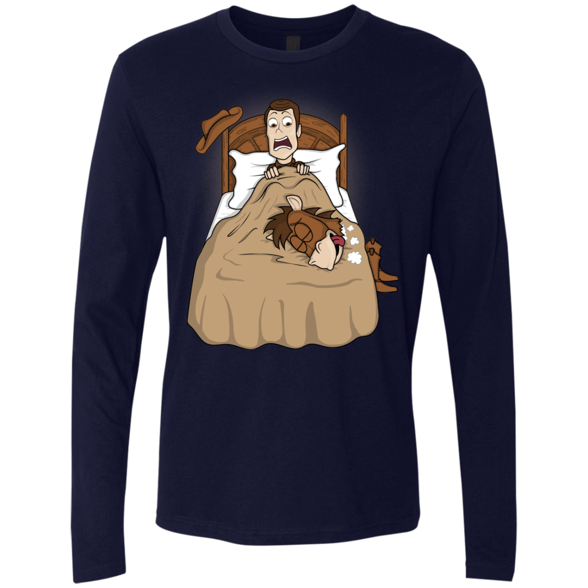 T-Shirts Midnight Navy / S TOY PADRINO Men's Premium Long Sleeve