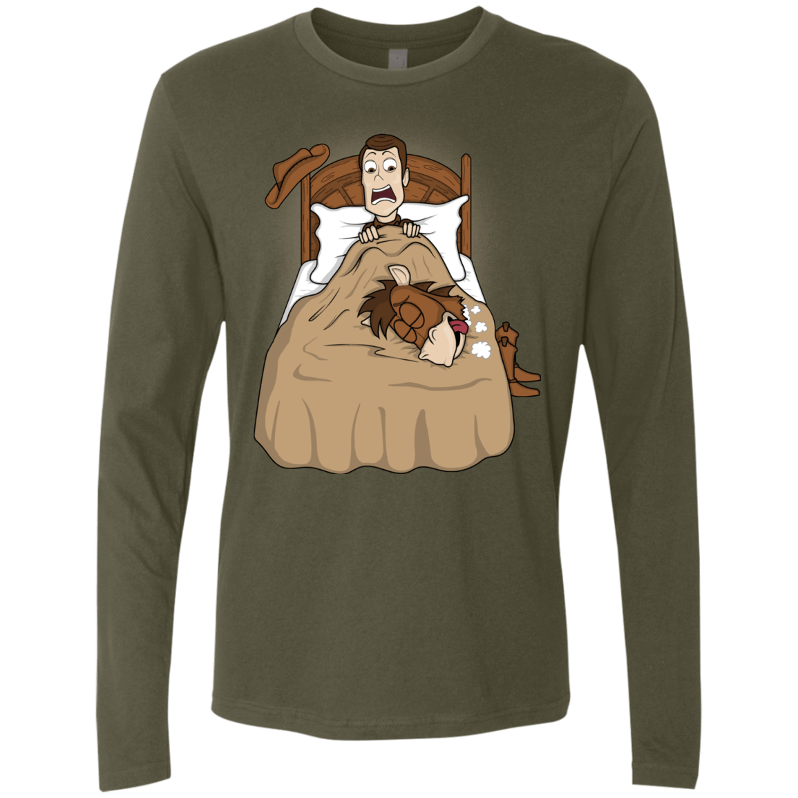 T-Shirts Military Green / S TOY PADRINO Men's Premium Long Sleeve