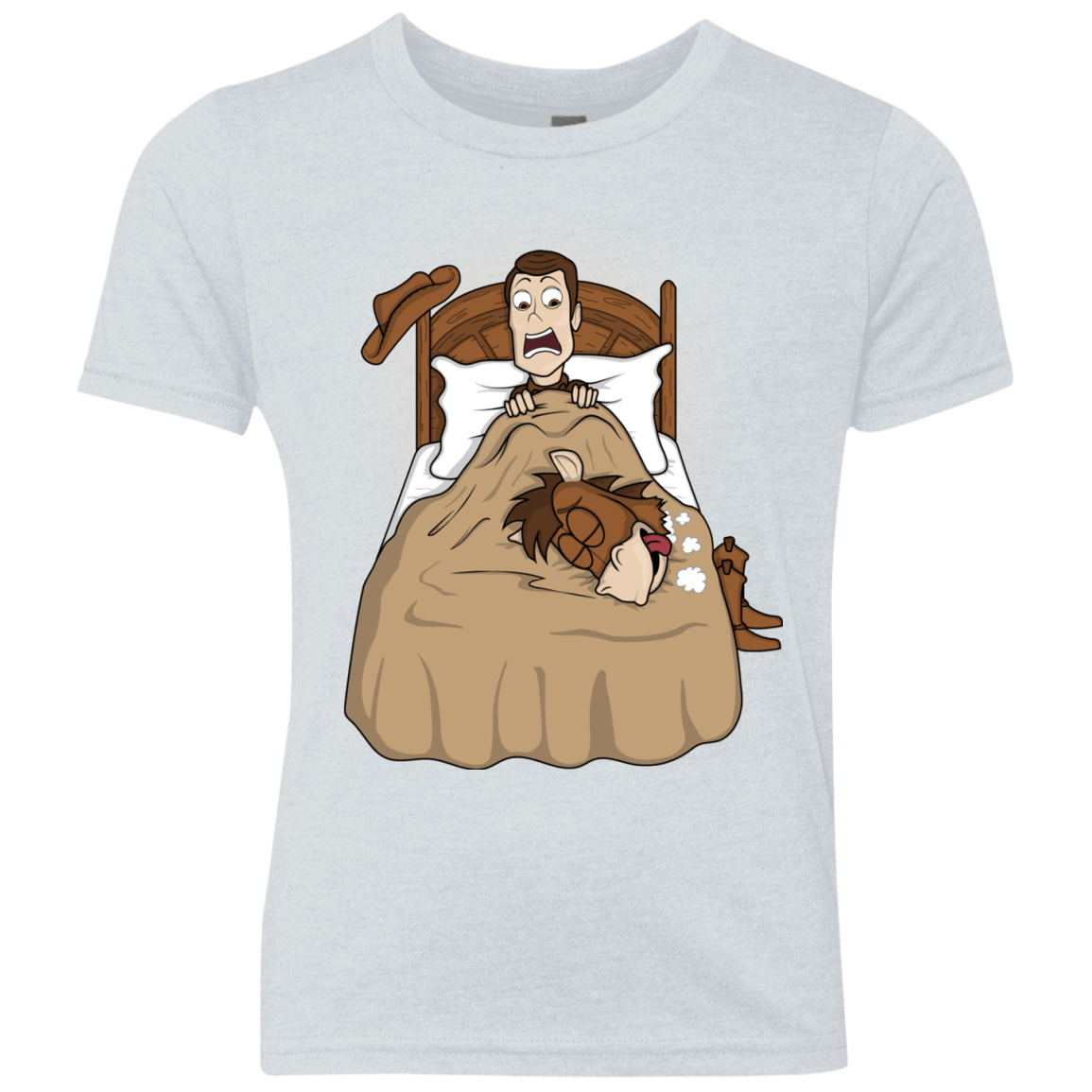 T-Shirts Heather White / YXS TOY PADRINO Youth Triblend T-Shirt