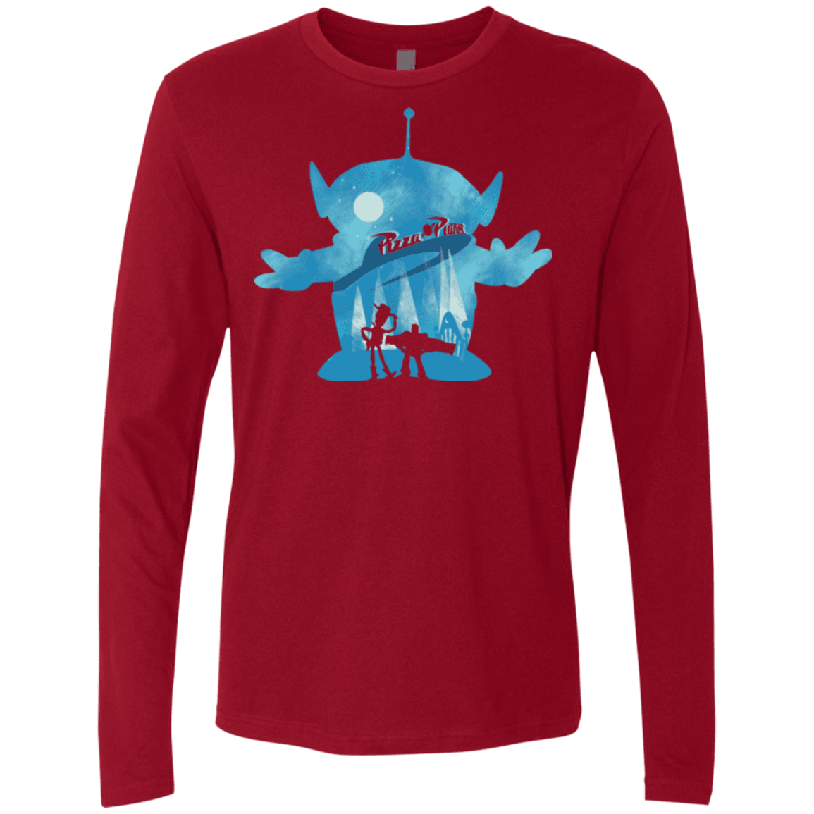 T-Shirts Cardinal / S Toy Portrait Men's Premium Long Sleeve