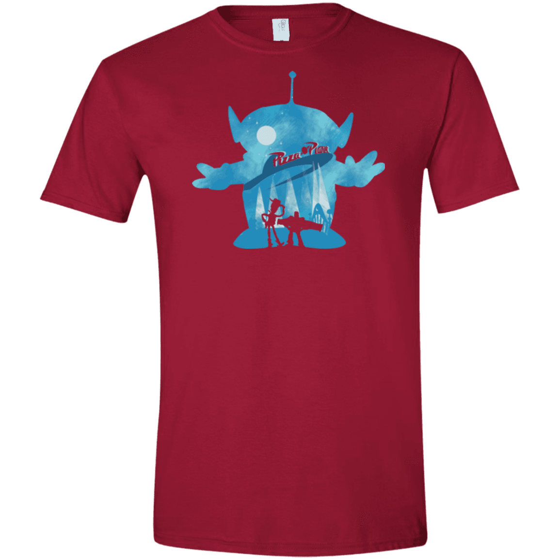 T-Shirts Cardinal Red / S Toy Portrait Men's Semi-Fitted Softstyle