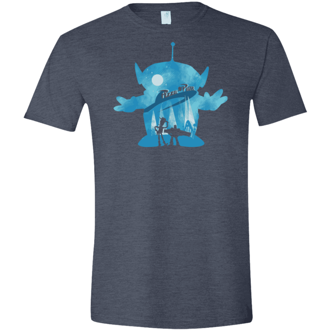 T-Shirts Heather Navy / S Toy Portrait Men's Semi-Fitted Softstyle