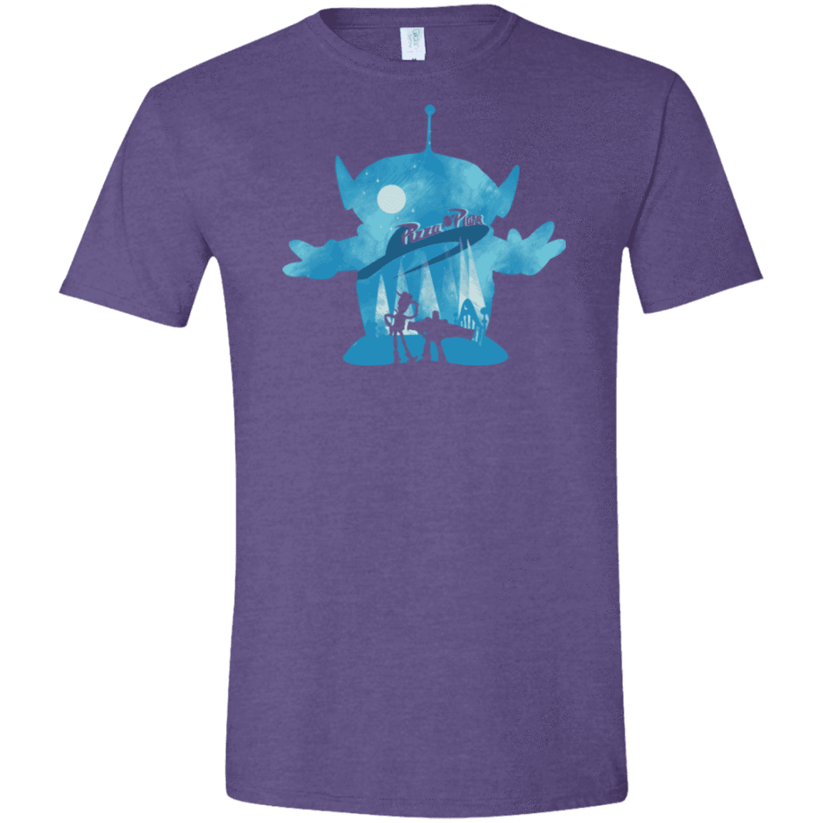 T-Shirts Heather Purple / S Toy Portrait Men's Semi-Fitted Softstyle