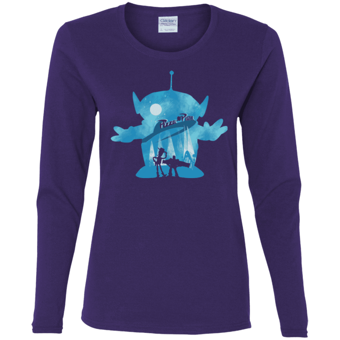 T-Shirts Purple / S Toy Portrait Women's Long Sleeve T-Shirt