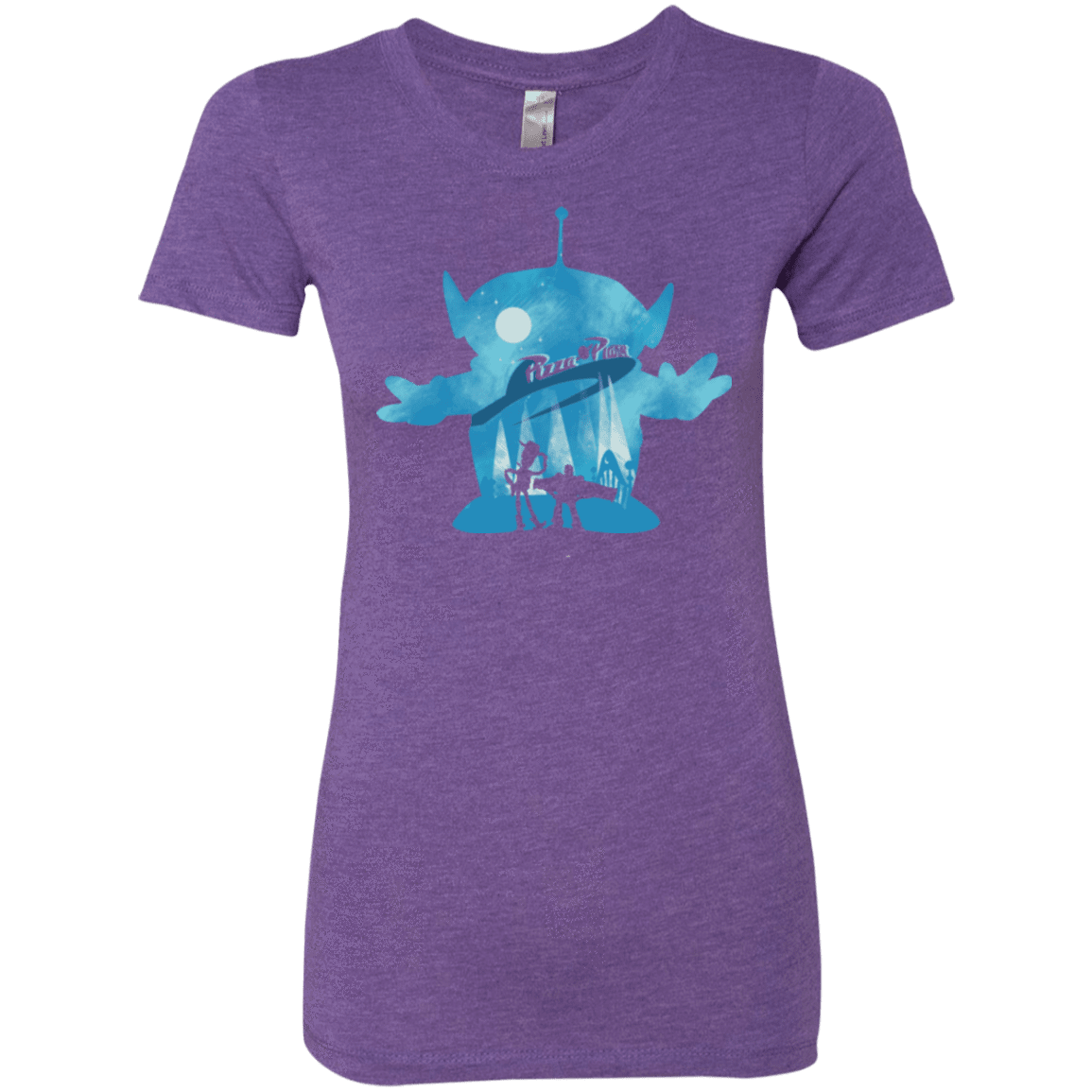 T-Shirts Purple Rush / S Toy Portrait Women's Triblend T-Shirt