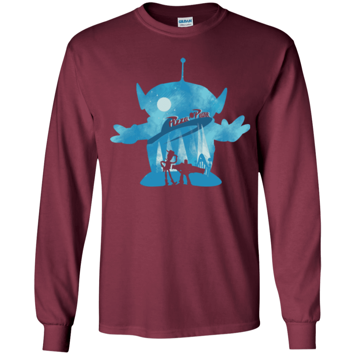 T-Shirts Maroon / YS Toy Portrait Youth Long Sleeve T-Shirt