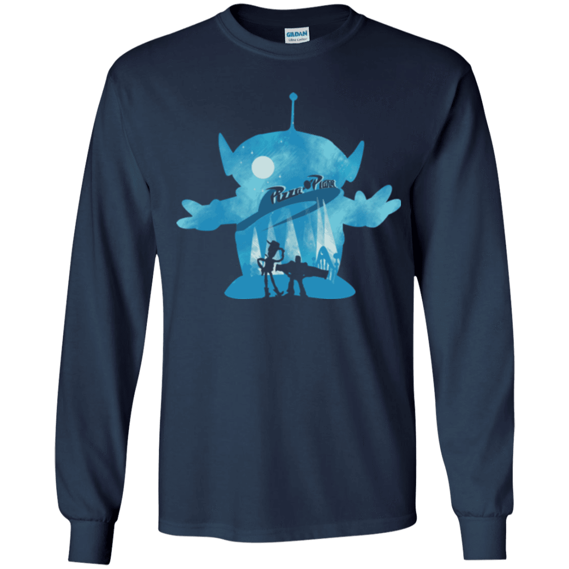 T-Shirts Navy / YS Toy Portrait Youth Long Sleeve T-Shirt