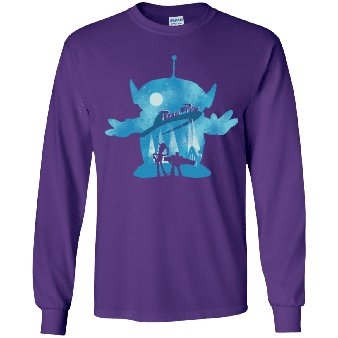 T-Shirts Purple / YS Toy Portrait Youth Long Sleeve T-Shirt