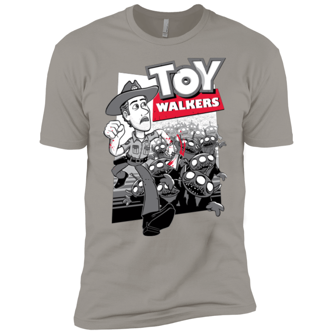 T-Shirts Light Grey / YXS Toy Walkers Boys Premium T-Shirt
