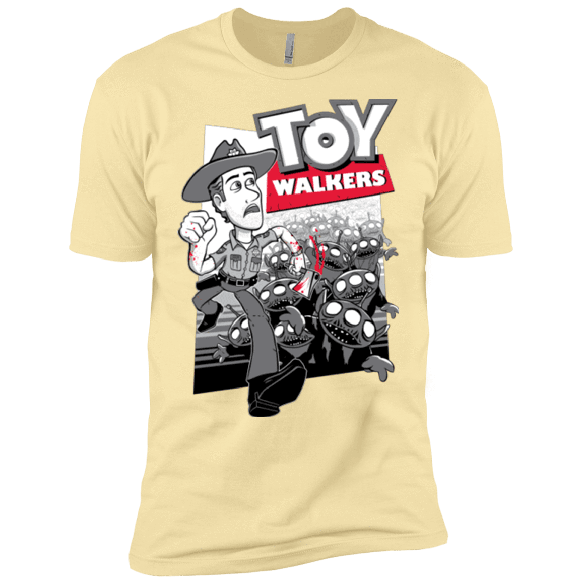 T-Shirts Banana Cream / X-Small Toy Walkers Men's Premium T-Shirt