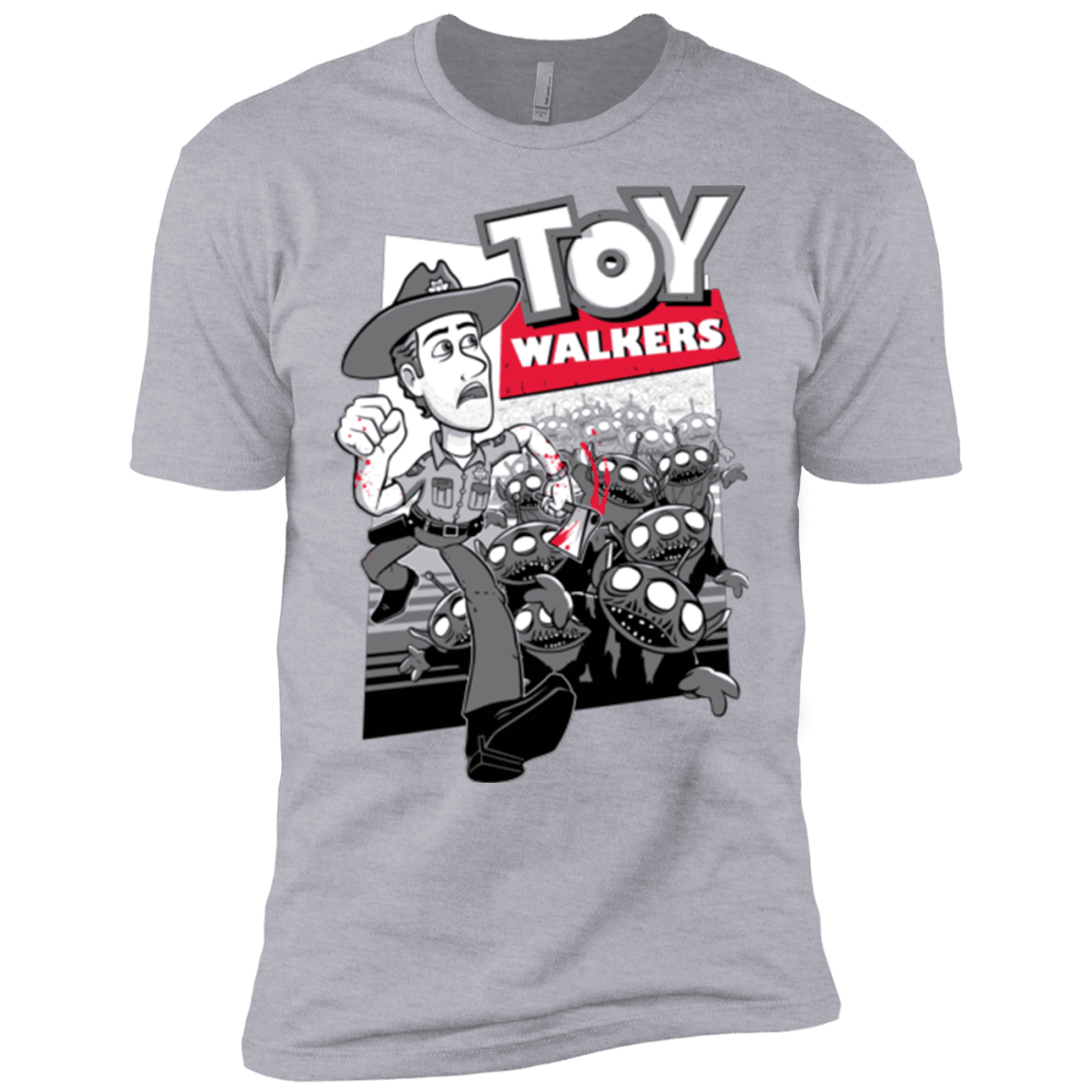 T-Shirts Heather Grey / X-Small Toy Walkers Men's Premium T-Shirt