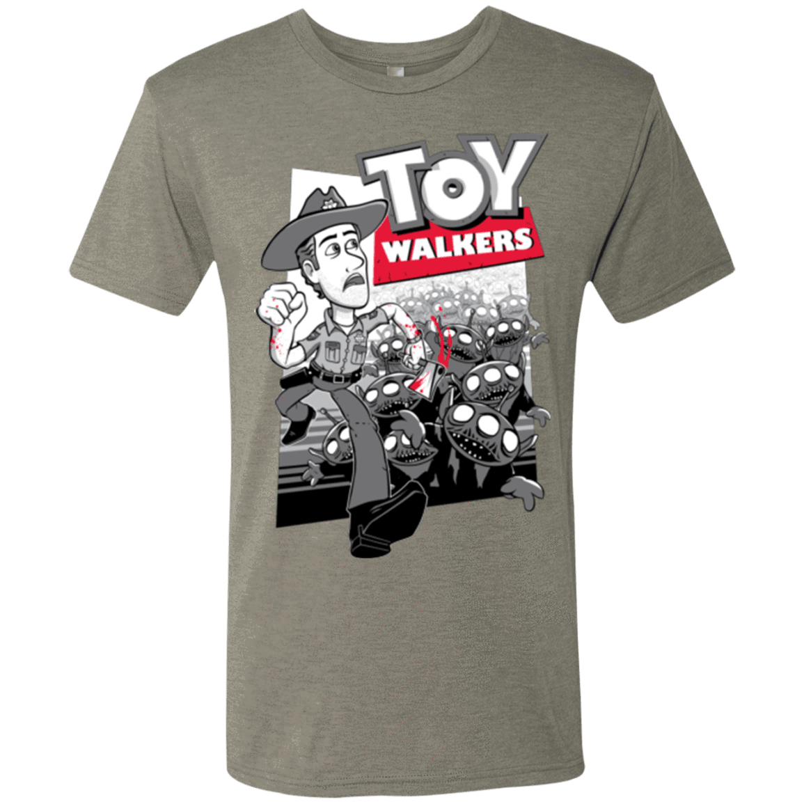 T-Shirts Venetian Grey / Small Toy Walkers Men's Triblend T-Shirt