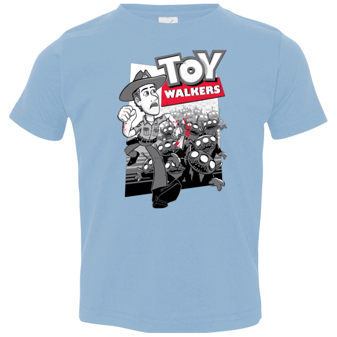T-Shirts Light Blue / 2T Toy Walkers Toddler Premium T-Shirt