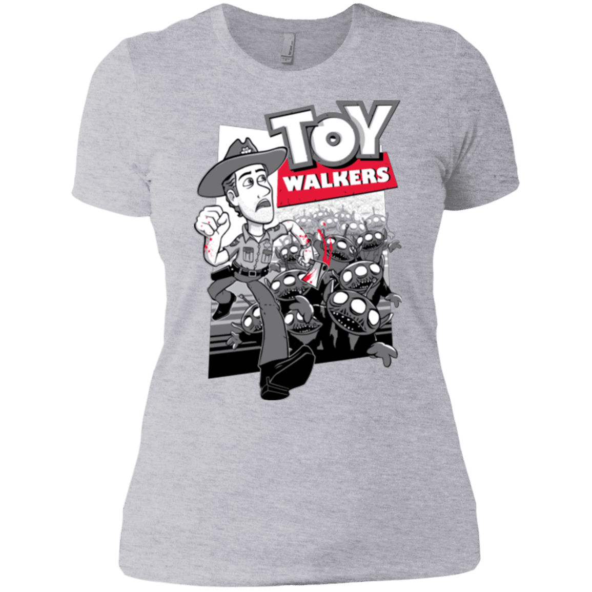 T-Shirts Heather Grey / X-Small Toy Walkers Women's Premium T-Shirt