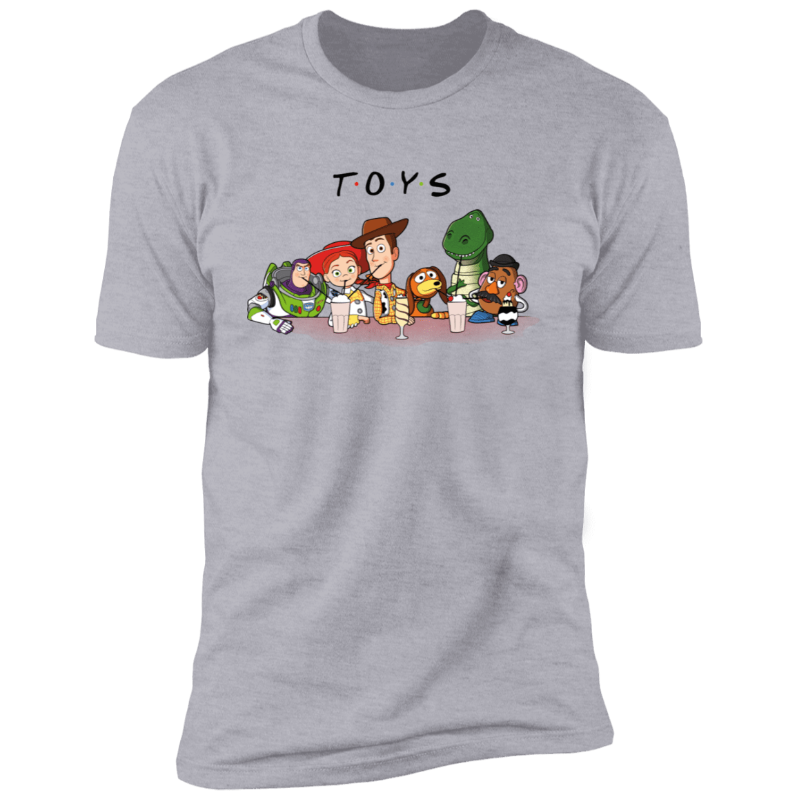 T-Shirts Heather Grey / S TOYS Men's Premium T-Shirt