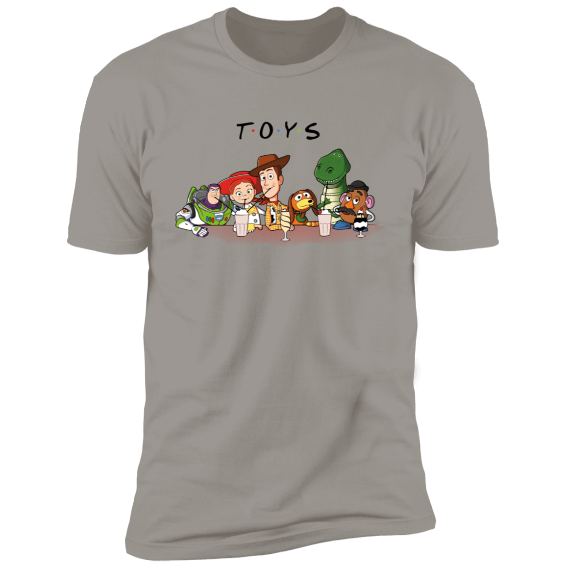 T-Shirts Light Grey / S TOYS Men's Premium T-Shirt