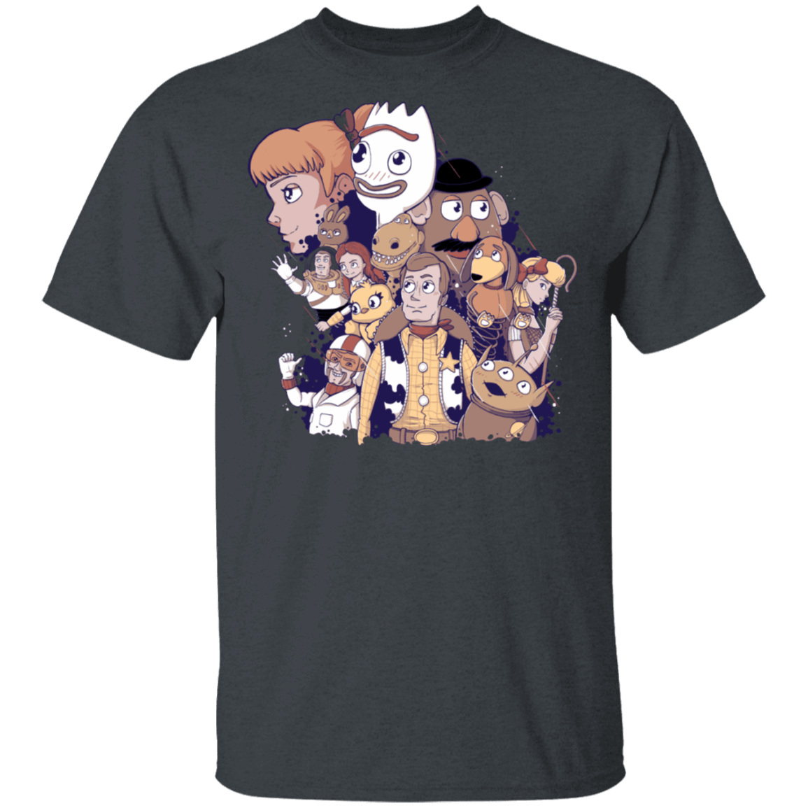 T-Shirts Dark Heather / S Toys T-Shirt