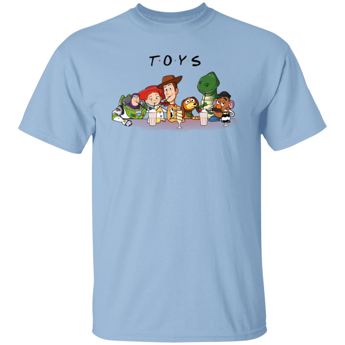 T-Shirts Light Blue / S TOYS T-Shirt