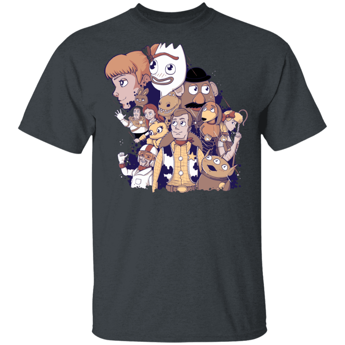 T-Shirts Dark Heather / YXS Toys Youth T-Shirt