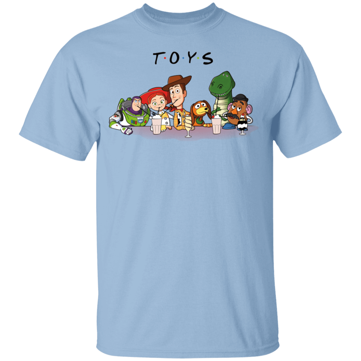 T-Shirts Light Blue / YXS TOYS Youth T-Shirt