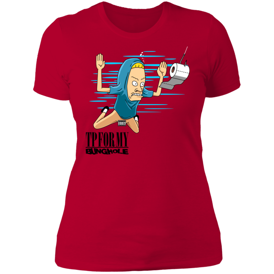 T-Shirts Red / S TP For My Bunghole Women's Premium T-Shirt