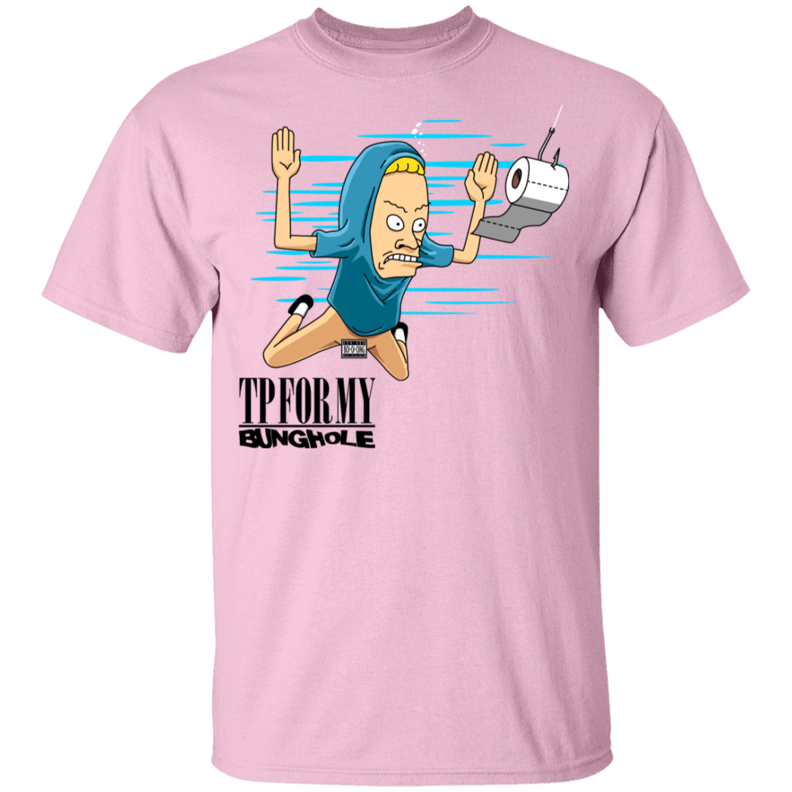 T-Shirts Light Pink / YXS TP For My Bunghole Youth T-Shirt