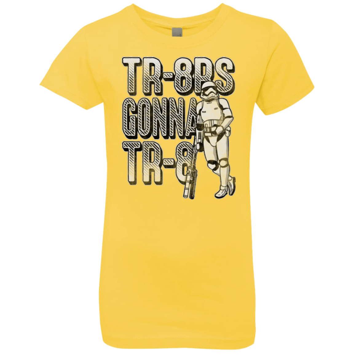 T-Shirts Vibrant Yellow / YXS TR8R Girls Premium T-Shirt