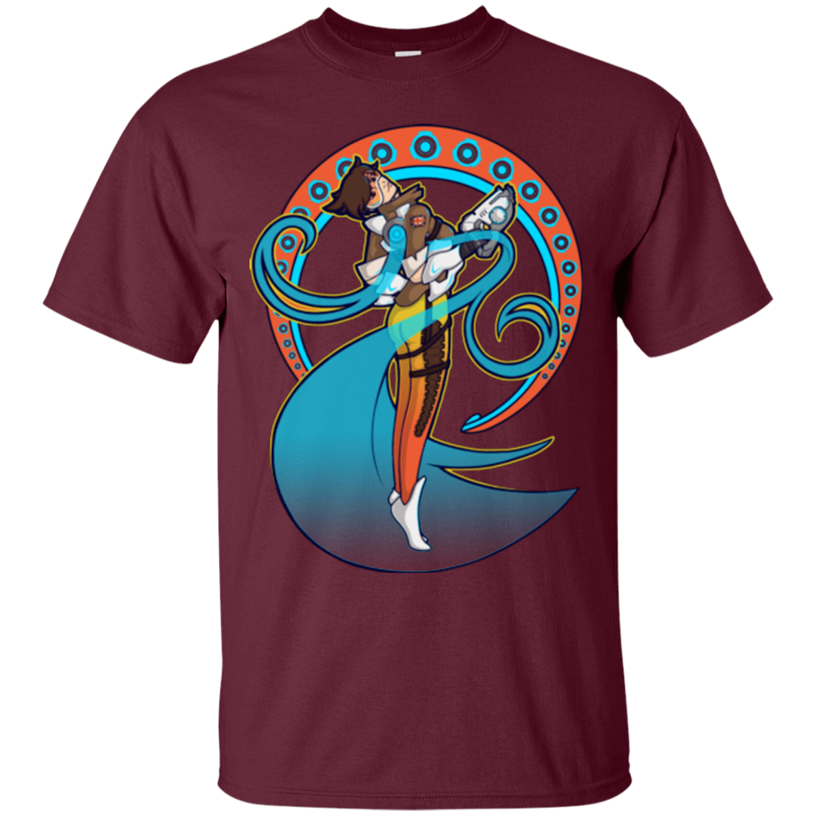 T-Shirts Maroon / Small Tracer Nouveau T-Shirt