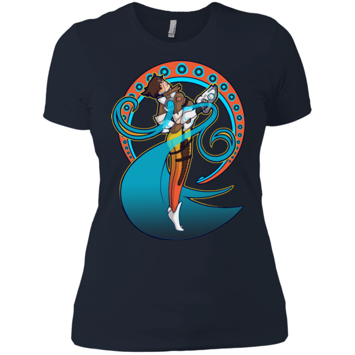 T-Shirts Midnight Navy / X-Small Tracer Nouveau Women's Premium T-Shirt