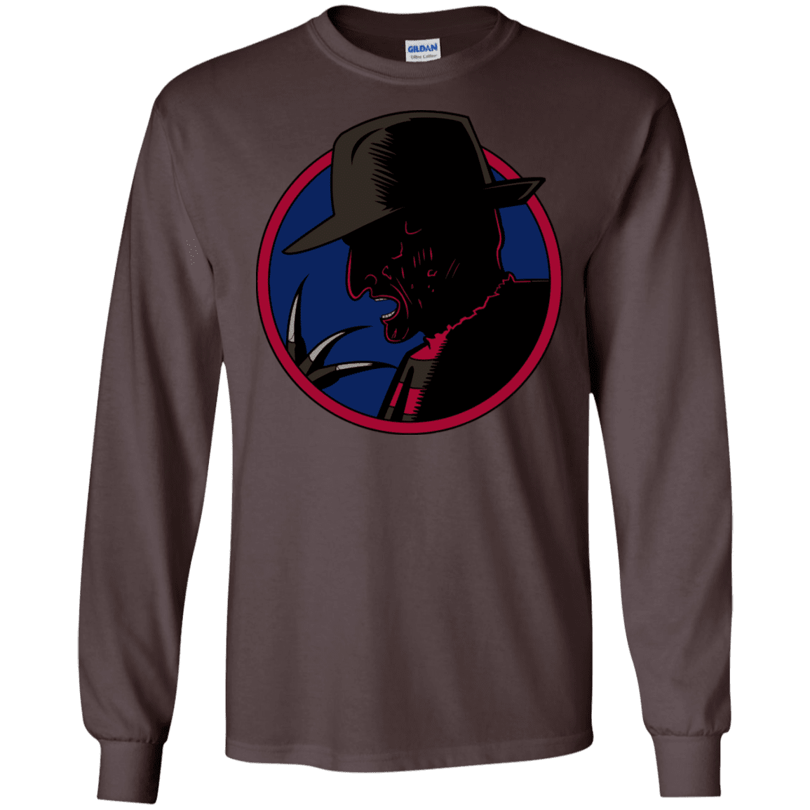 T-Shirts Dark Chocolate / S Tracy Nightmare Men's Long Sleeve T-Shirt