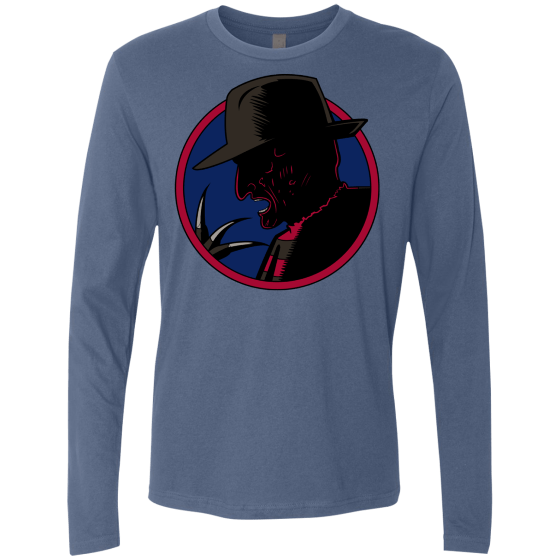 T-Shirts Indigo / S Tracy Nightmare Men's Premium Long Sleeve