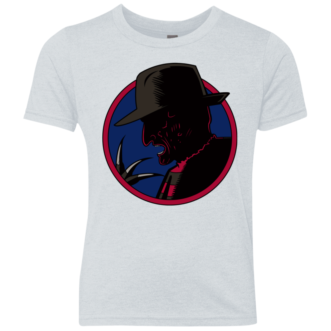 T-Shirts Heather White / YXS Tracy Nightmare Youth Triblend T-Shirt