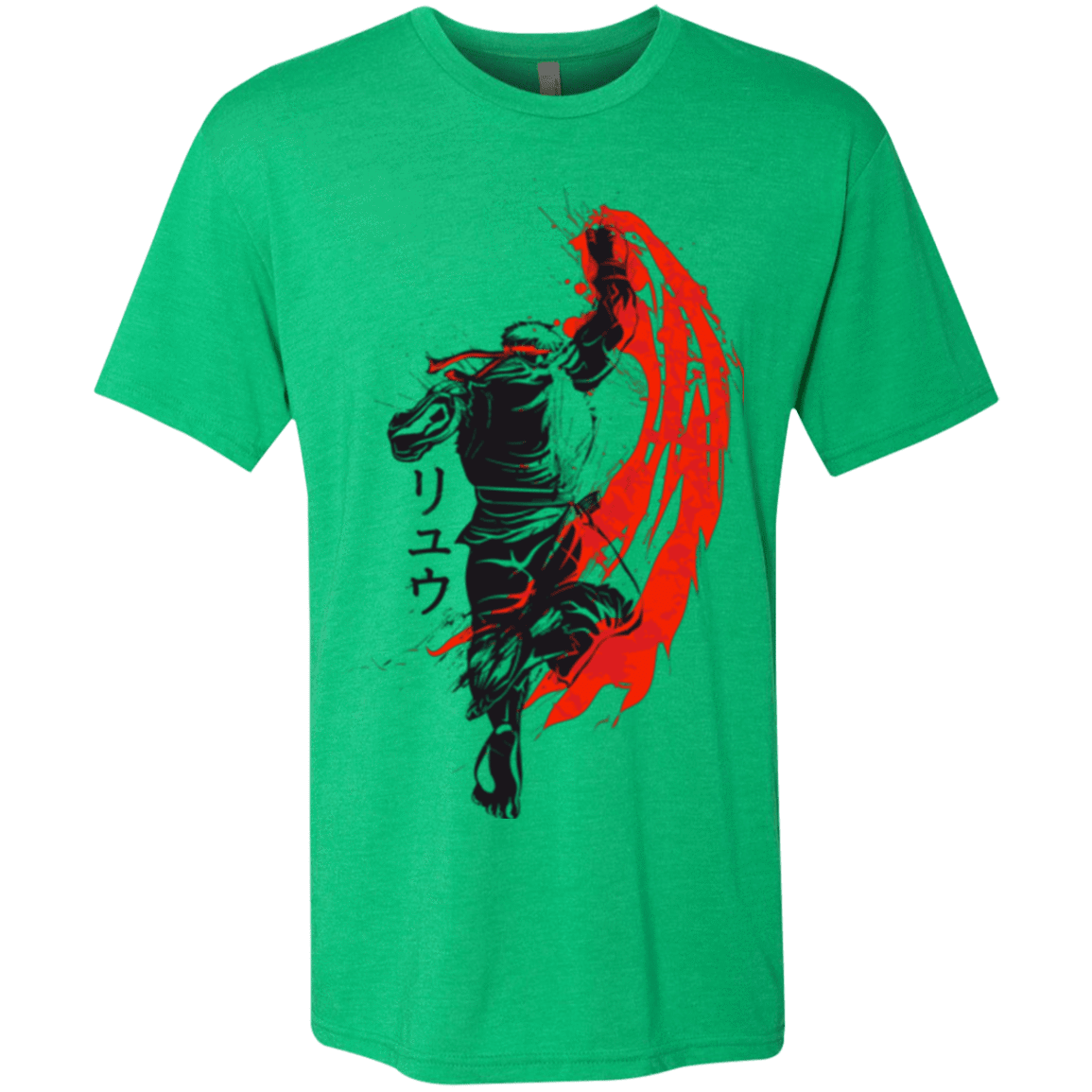 T-Shirts Envy / Small Traditional Fighter Men's Triblend T-Shirt