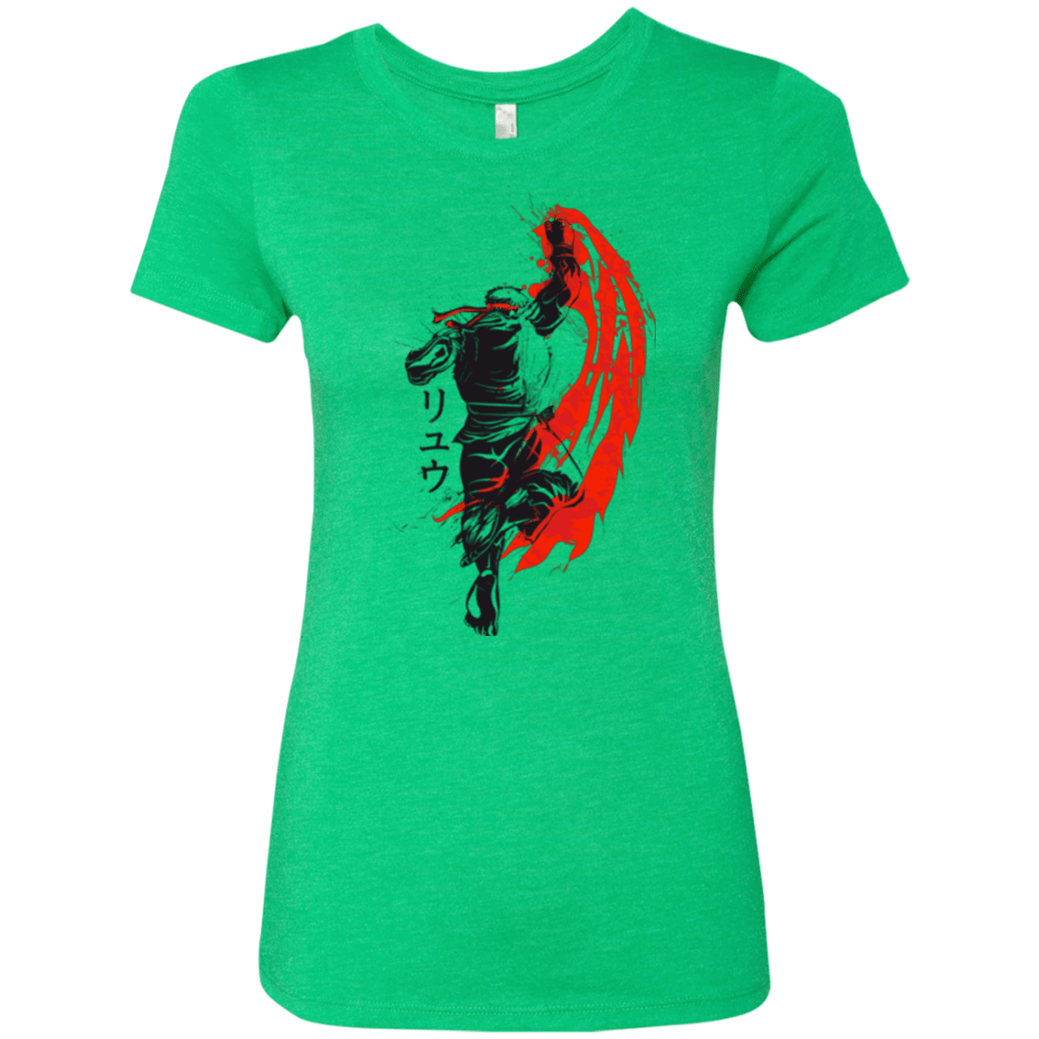 T-Shirts Envy / Small Traditional Fighter Women's Triblend T-Shirt