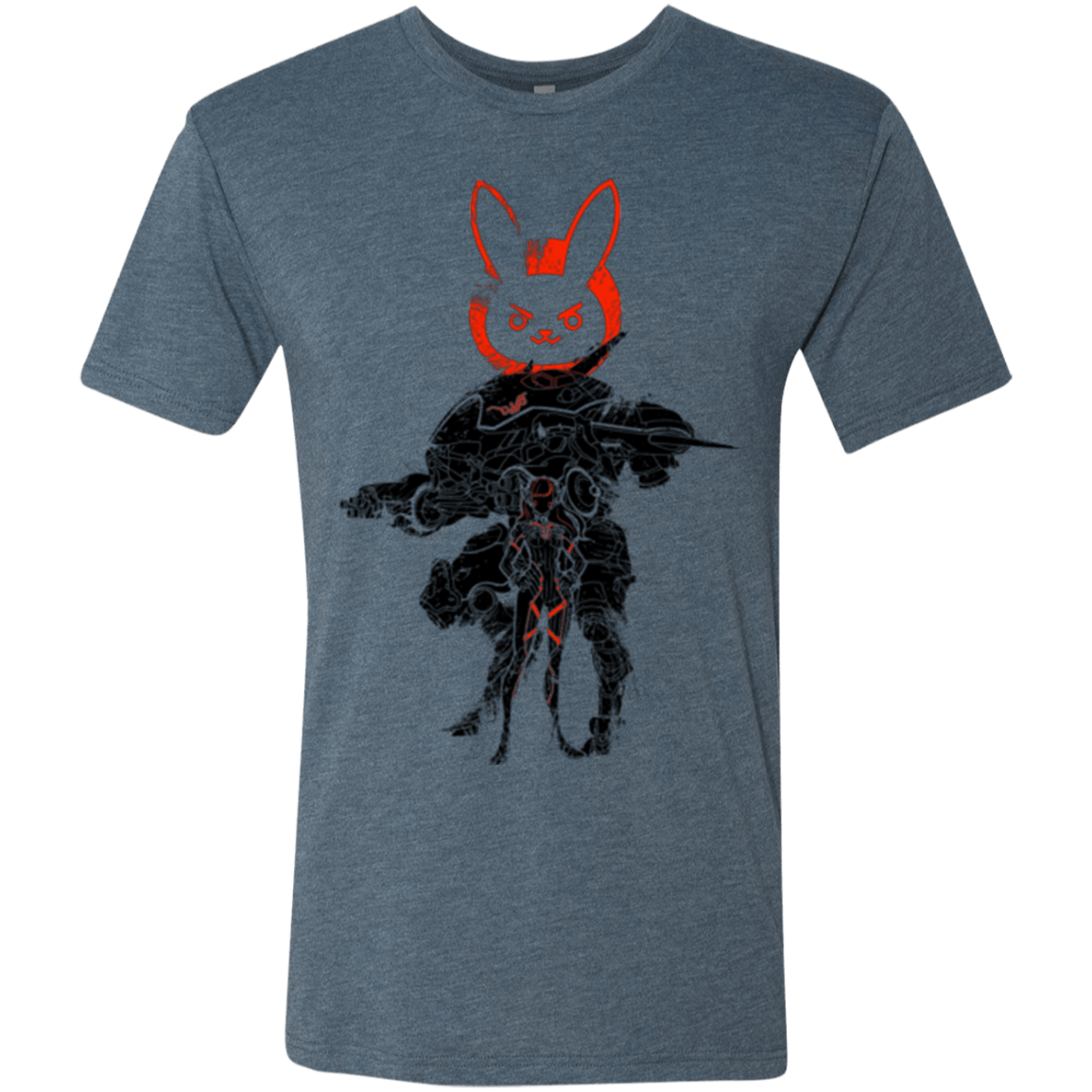 T-Shirts Indigo / Small TRADITIONAL MEKA Men's Triblend T-Shirt