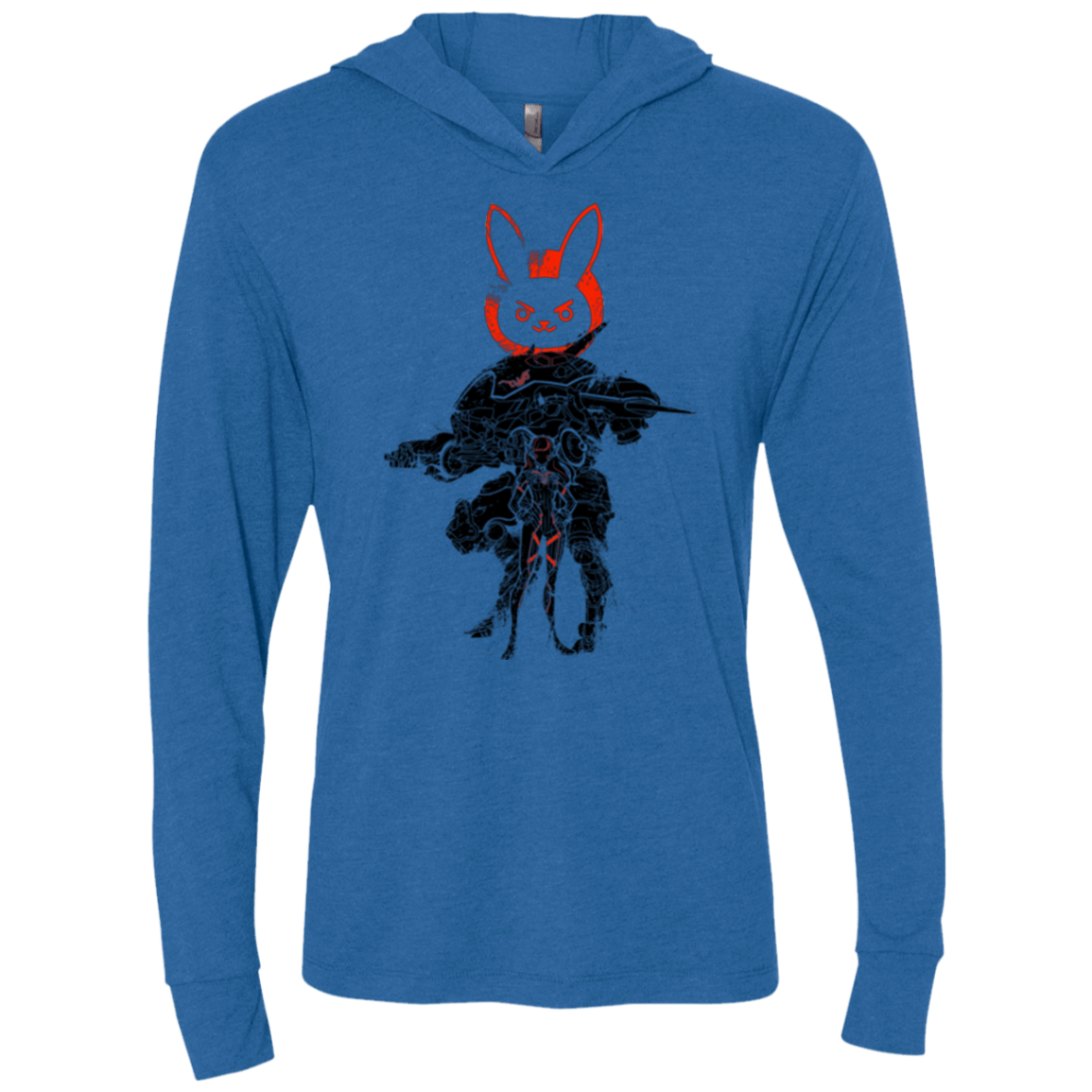 T-Shirts Vintage Royal / X-Small TRADITIONAL MEKA Triblend Long Sleeve Hoodie Tee