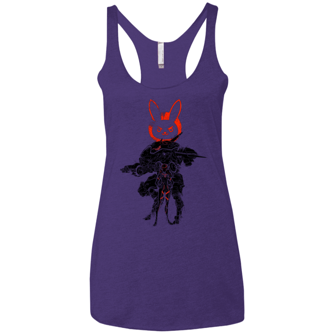 T-Shirts Purple / X-Small TRADITIONAL MEKA Women's Triblend Racerback Tank