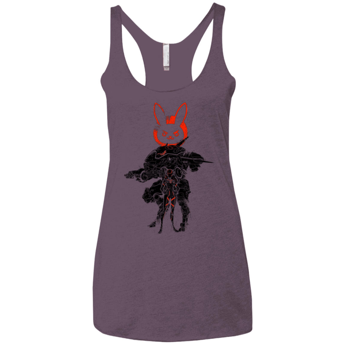 T-Shirts Vintage Purple / X-Small TRADITIONAL MEKA Women's Triblend Racerback Tank