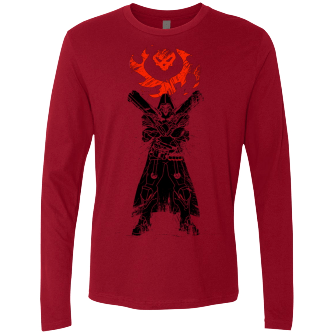 T-Shirts Cardinal / Small TRADITIONAL REAPER Men's Premium Long Sleeve