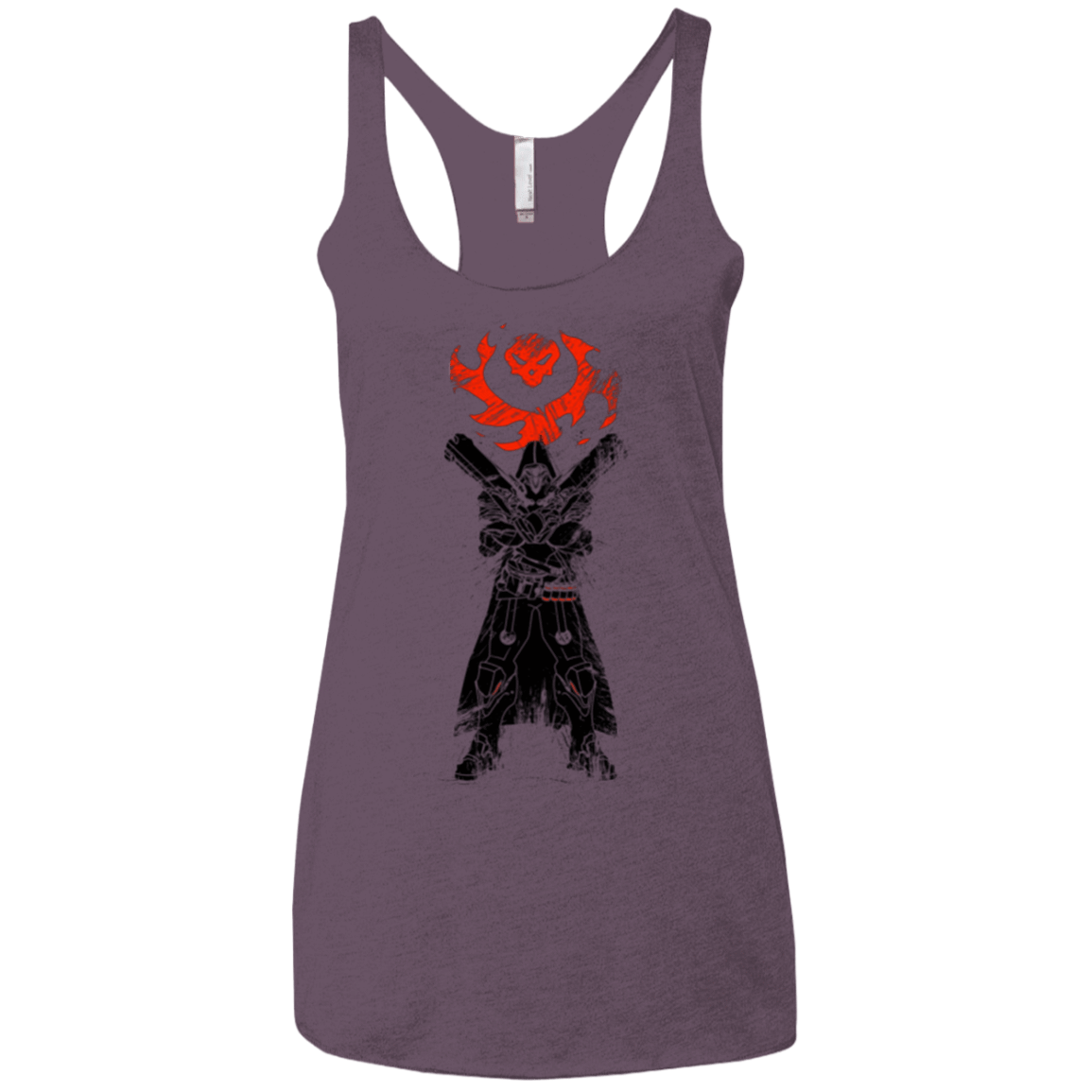 T-Shirts Vintage Purple / X-Small TRADITIONAL REAPER Women's Triblend Racerback Tank