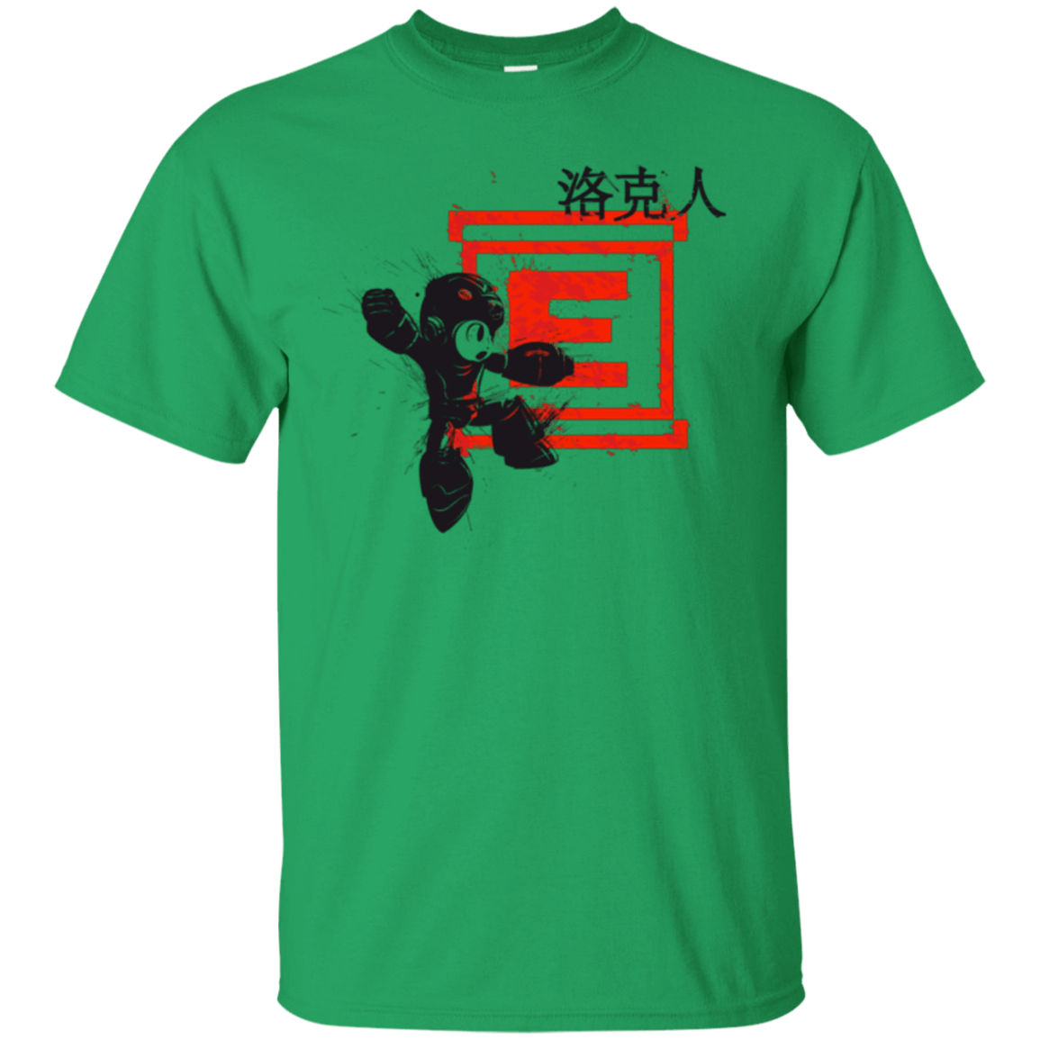 T-Shirts Irish Green / Small Traditional Robot T-Shirt