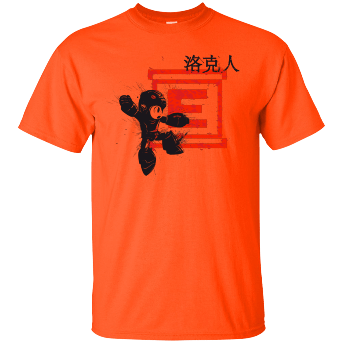 T-Shirts Orange / Small Traditional Robot T-Shirt