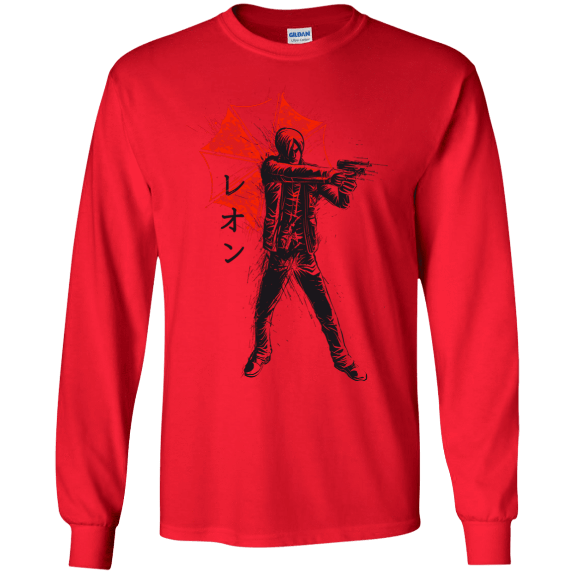 T-Shirts Red / S Traditional S.T.A.R.S Men's Long Sleeve T-Shirt