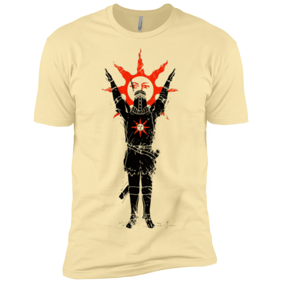 T-Shirts Banana Cream / X-Small Traditional Solarius Men's Premium T-Shirt