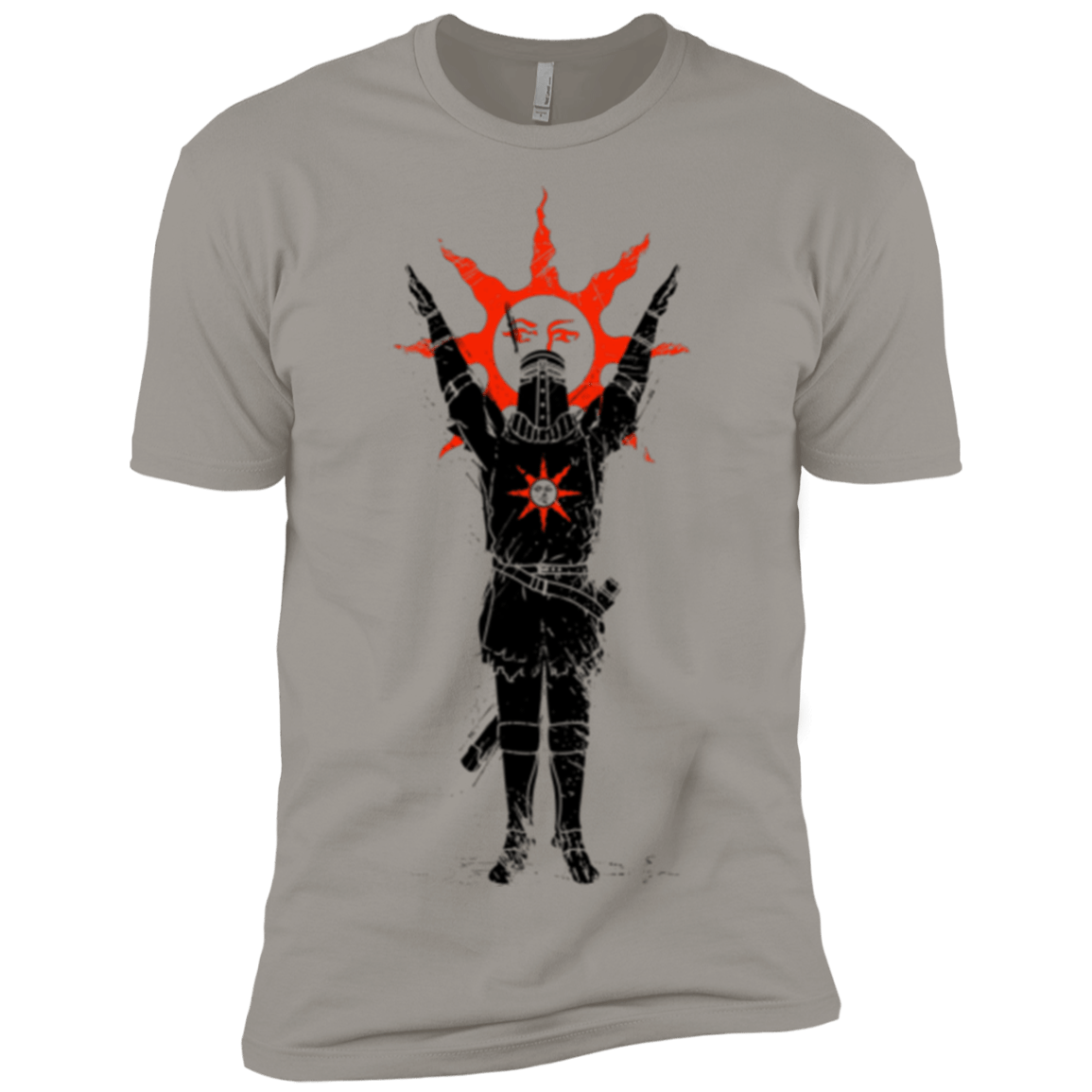 T-Shirts Light Grey / X-Small Traditional Solarius Men's Premium T-Shirt
